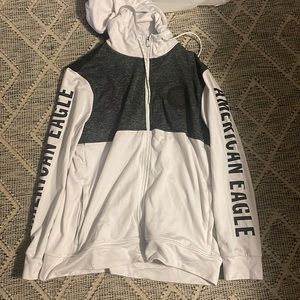 American Eagle zip up hoodie Large